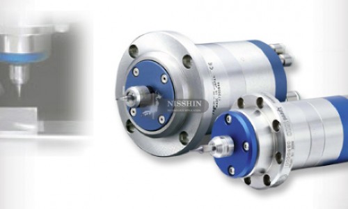 Air bearing turbine spindle