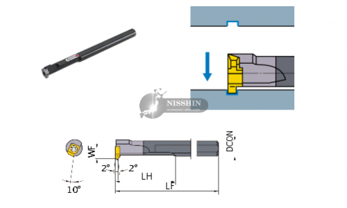 Cán dao tiện  FSL52